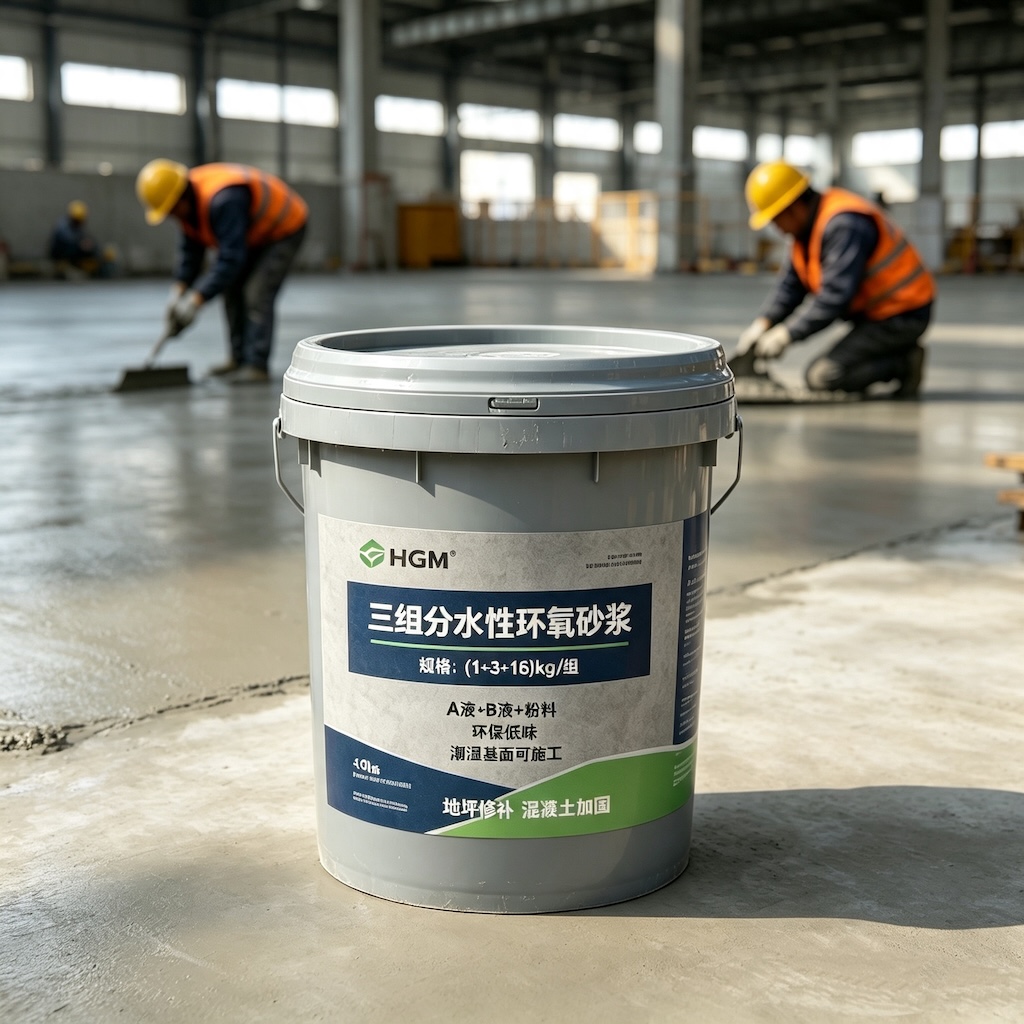 林甸三组份水性环氧砂浆
